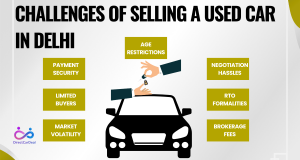 Challenges of Selling Used Car in Delhi by https://www.directcardeal.com/