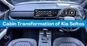 Cabin Transformation of Kia Seltos by https://www.directcardeal.com/
